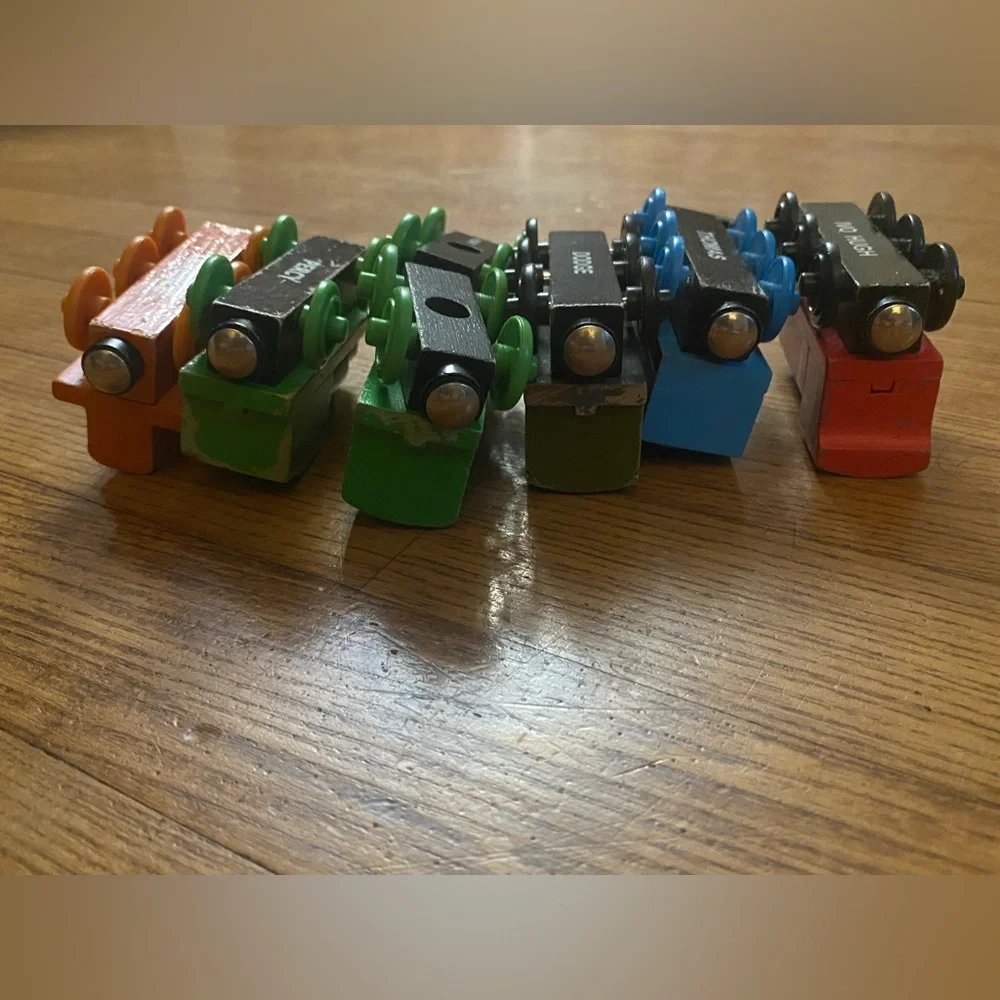 Thomas the Train magnetic cars for brio sets- Y2k 90s Percy Dodge Henry Terrance - Picture 6 of 6